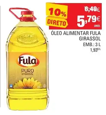 Continente Óleo Alimentar Fula Girassol 3L promoção