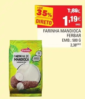 Farinha Mandioca Ferbar 500g