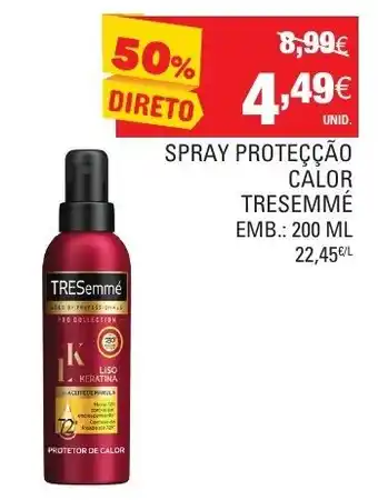 Continente Spray Proteçção Calor Tresmmé 200ml promoção