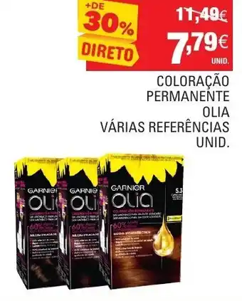 Continente Coloração Permanente Olia Várias Referências Unid promoção