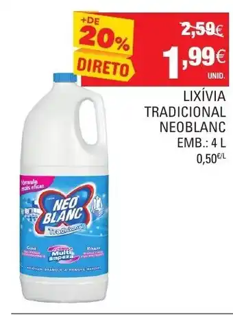 Lixívia Tradicional Neoblanc 4L