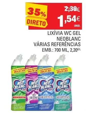 Continente Lixívia WC Gel Neoblanc 700ml promoção