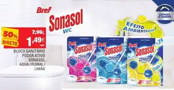 Continente Bloco Sanitário Poder Ativo Sanasol promoção