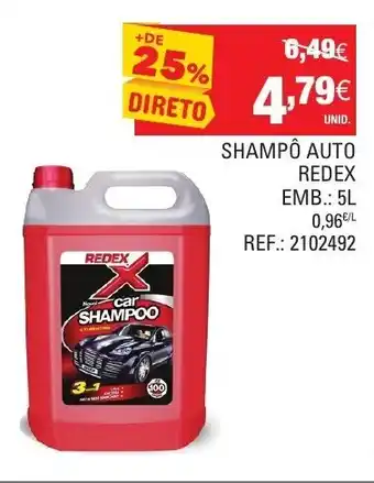 Shampô Auto Redex 5L