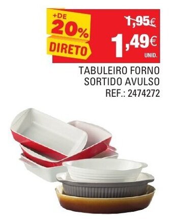 Continente Tabuleiro Forno Sortido Avulso promoção