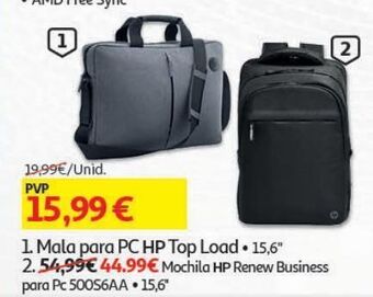 Auchan Mochila para pc hp promoção