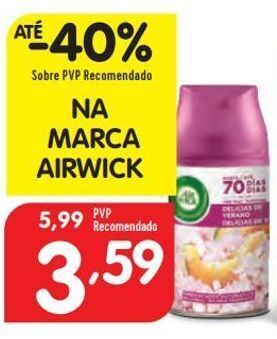 Minipreço Ambientadores air wick promoção