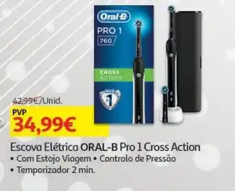 Escova eletrica oral-b:pro 1 cross action