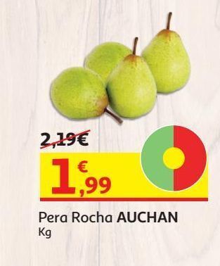 Auchan Pera rocha:auchan:kg promoção