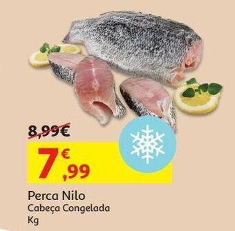 Auchan Perca nilo congelada:s/cabeça kg promoção