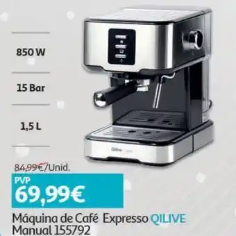 Máquina café expresso qilive:manual 155792