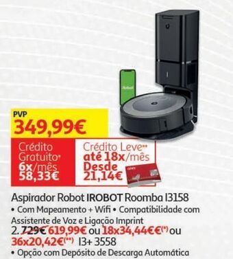 Aspirador robot irobot
