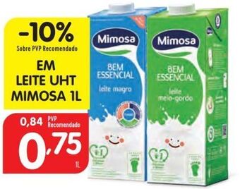 Minipreço Leite mimosa promoção