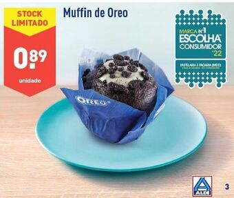 ALDI Muffins oreo promoção