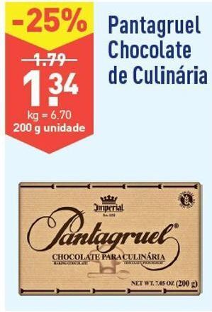 ALDI Chocolates pantagruel promoção