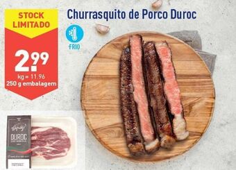 ALDI Carne suína promoção