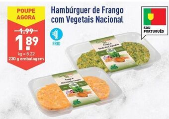 ALDI Hambúrguer de frango promoção