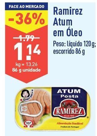 Atum em lata ramirez