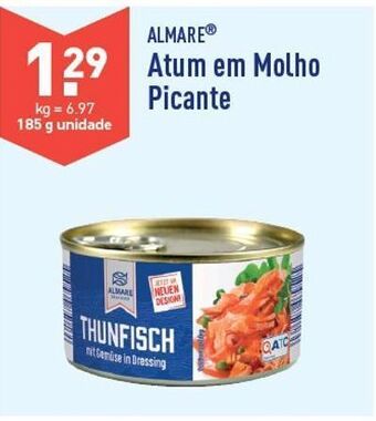 ALDI Atum em lata promoção