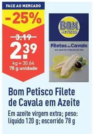 ALDI Cavala bom petisco promoção