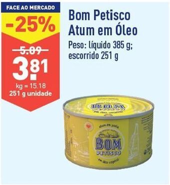 ALDI Atum em lata bom petisco promoção