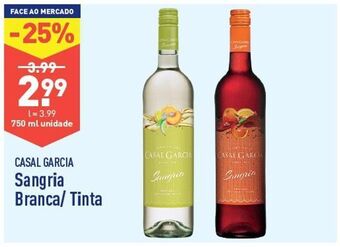 ALDI Sangria casal garcia promoção