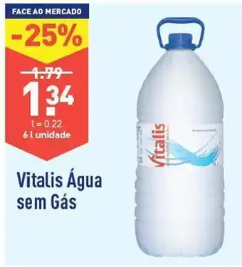 ALDI Água vitalis promoção