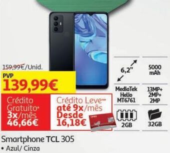 Auchan Smartphone tcl promoção