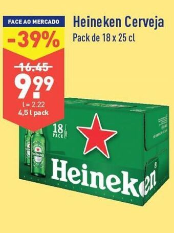 ALDI Cerveja heineken promoção