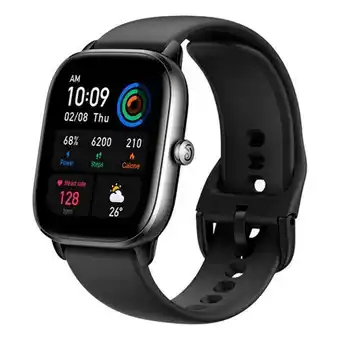 Tek4life Smartwatch amazfit gts 4 mini 1.65" preto promoção