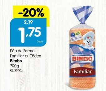 Minipreço Pão de forma bimbo promoção
