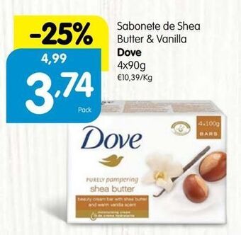 Minipreço Sabonete de mãos dove promoção