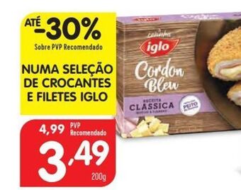 Minipreço Nuggets iglo promoção