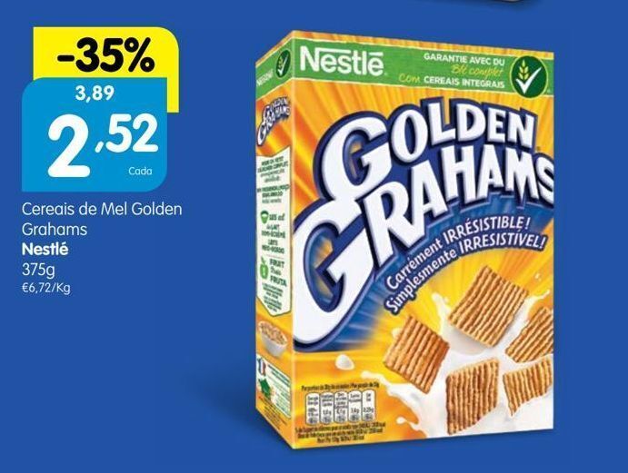 Promoção Cereais golden grahams em Minipreço