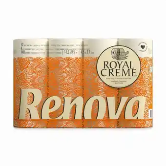 Pingo Doce Papel higiénico 4 folhas creme renova - 12 rolos promoção