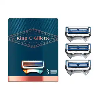Pingo Doce Recarga de lâmina de barbear contornos king c gillette promoção