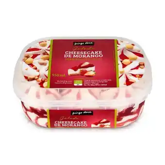 Pingo Doce Gelado cheesecake de morango pingo doce promoção