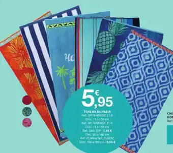 E.Leclerc Toalha de Praia promoção