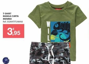 E.Leclerc T-Shirt Manga Curta Menino promoção