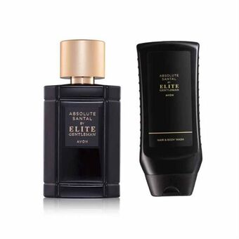 Avon Conjunto elite gentleman absolute santal promoção