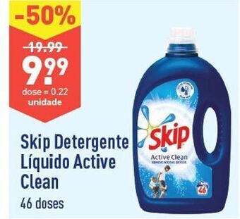 ALDI Detergente líquido skip promoção