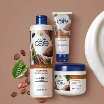Conjunto avon care manteiga de cacau