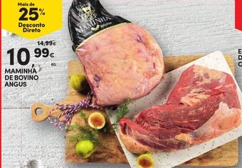 Continente Maminha de Bovino Angus promoção