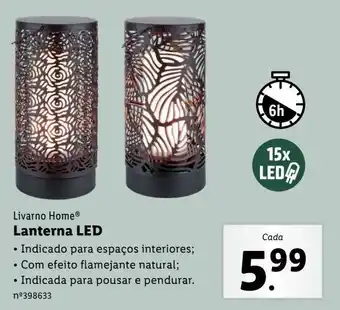 Lidl Lanterna led promoção