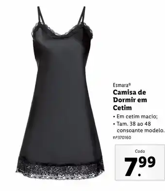 Camisa de dormir esmara