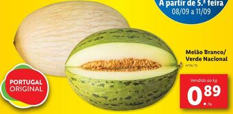 Lidl Melão promoção