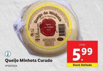 Lidl Queijo curado promoção