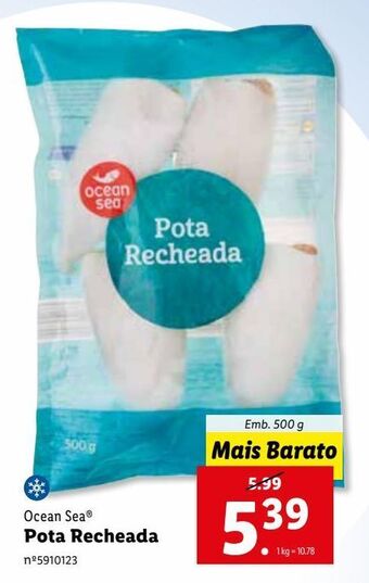 Lidl Peixe congelado ocean sea promoção