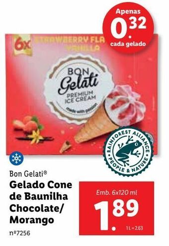 Lidl Gelados promoção