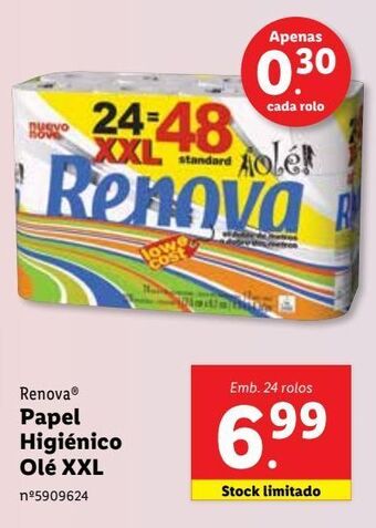 Lidl Papel higiênico renova promoção